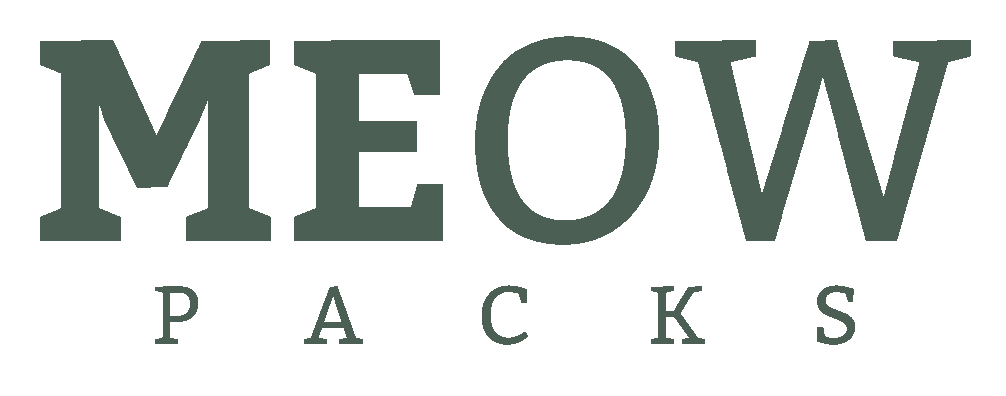 MeowPacks Wordmark